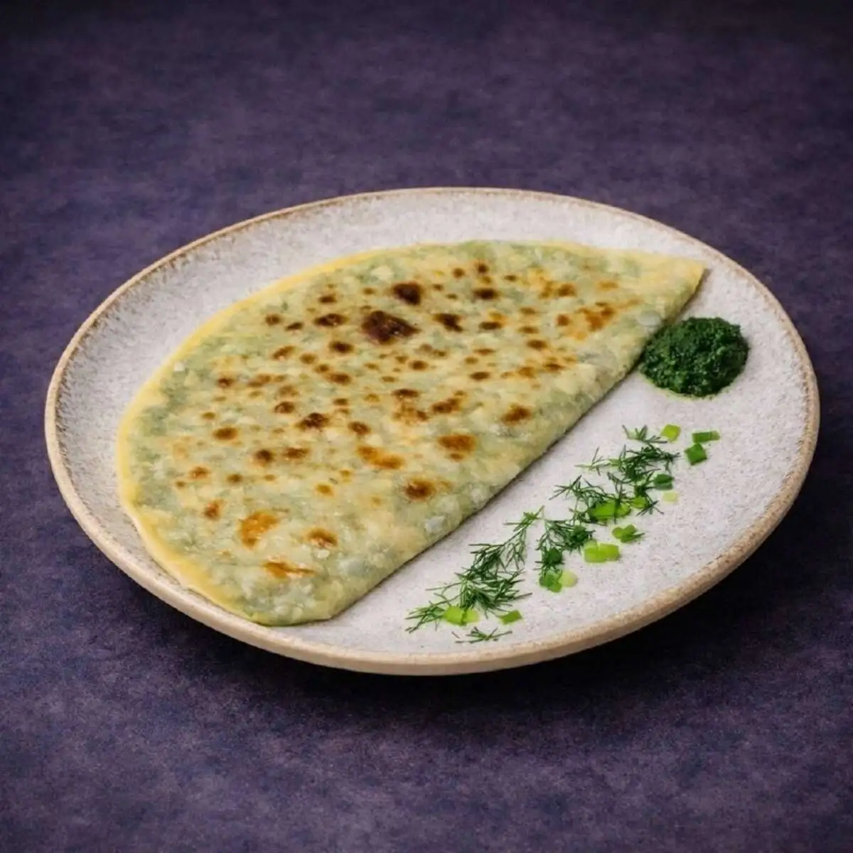 Тонкое чуду с зеленью