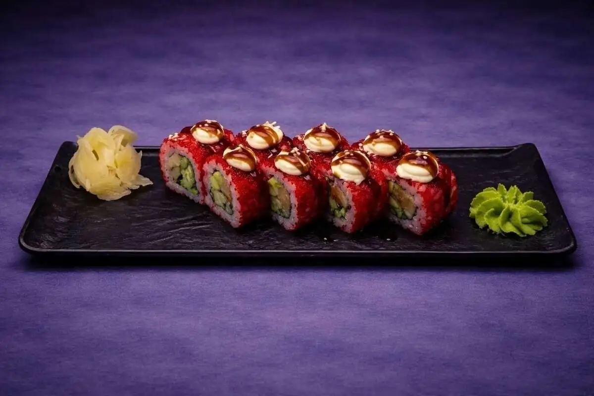 Калифорния с лососем