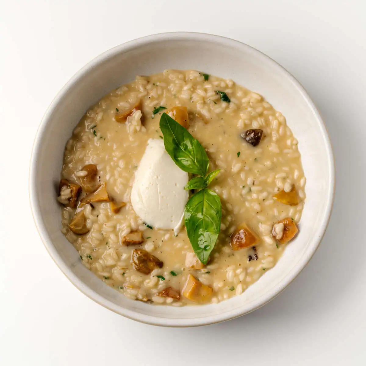 Ризотто с белыми грибами