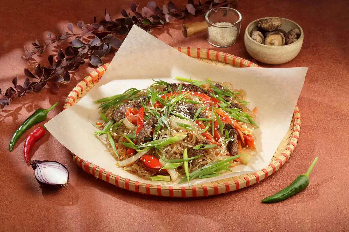Стеклянная лапша с говядиной