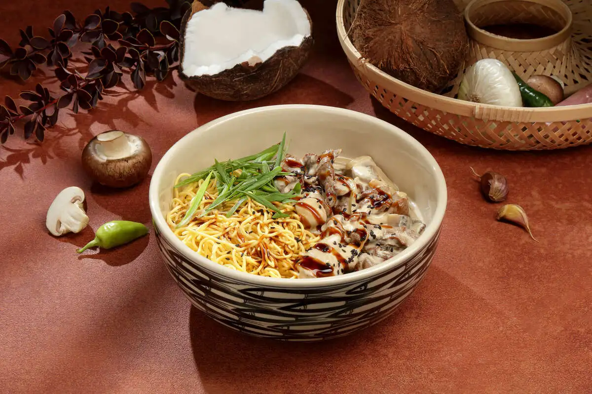 Утка в кокосовом соусе