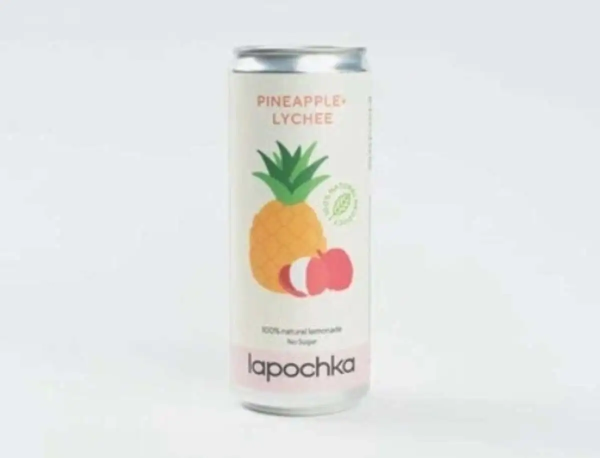 Напиток б/а "Лапочка Ананас Личи" 0,33 среднегаз. без сахара