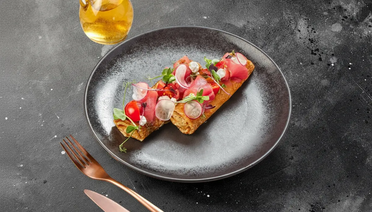 Блины с тунцом