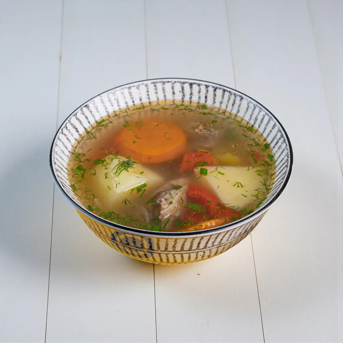 Шорпа с баранины