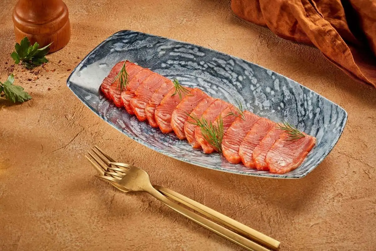 Форель холодного копчения