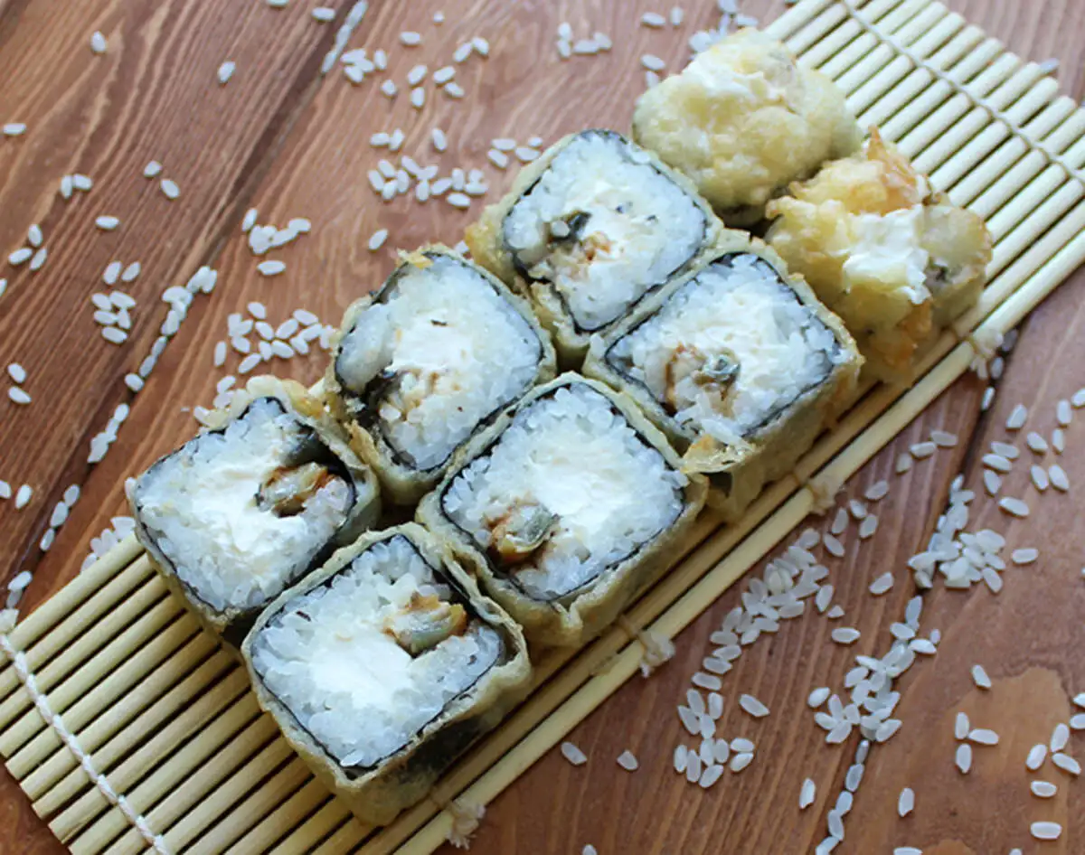 Темпура с угрем