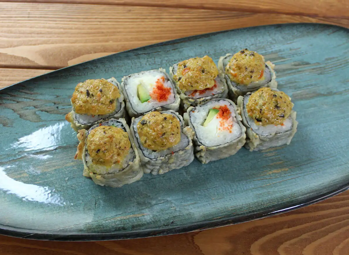 Темпура в устричном соусе