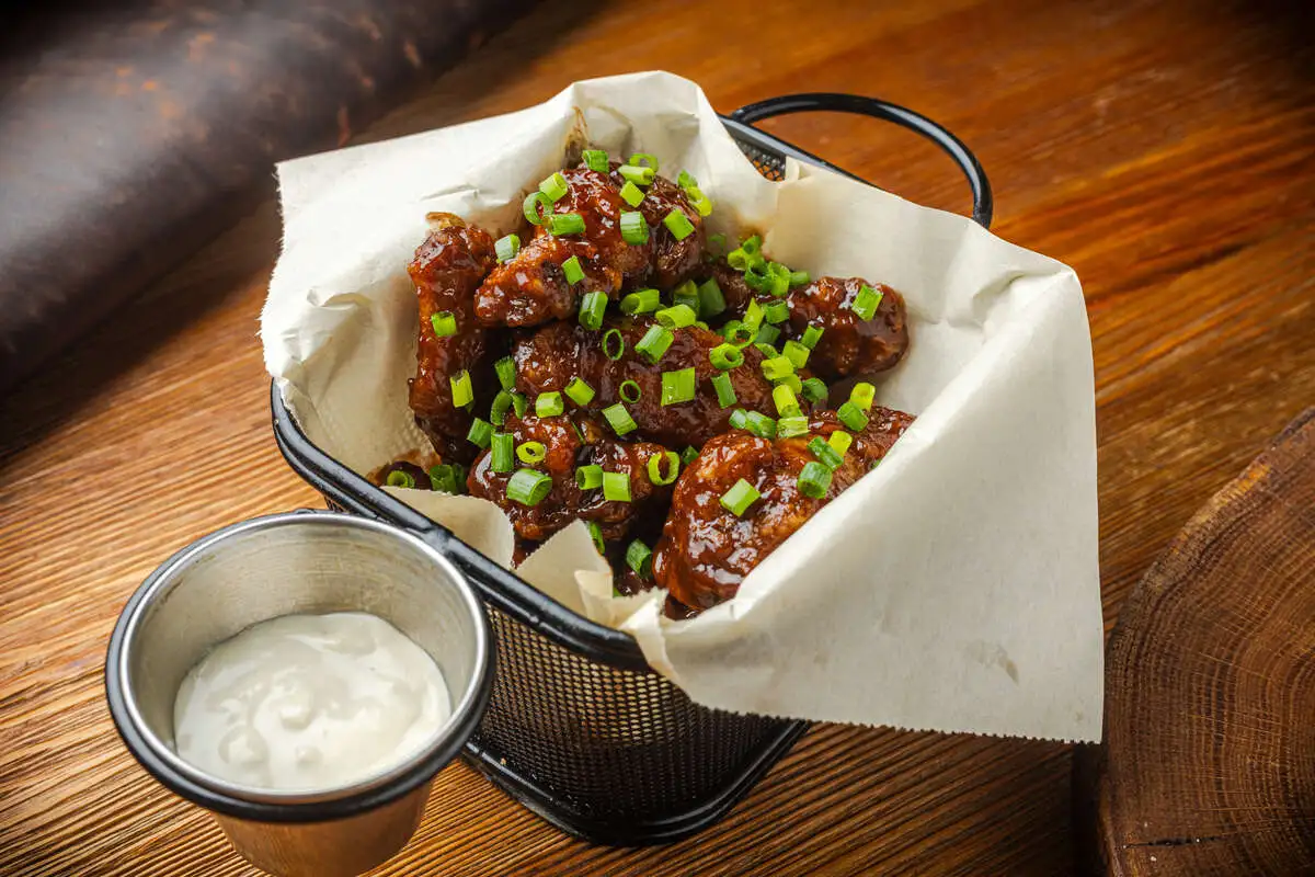 Куриные крылья барбекю