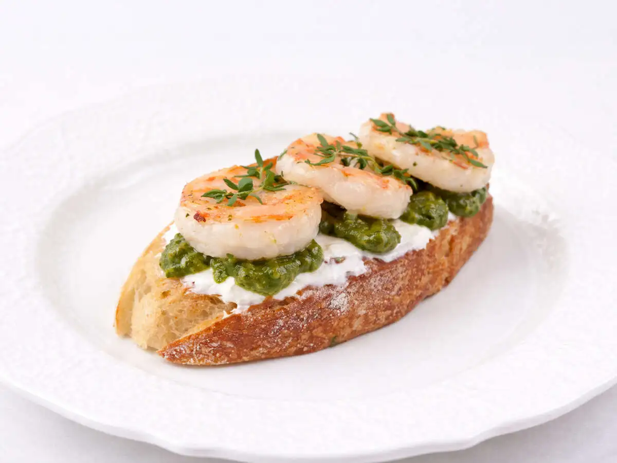 Креветка-песто