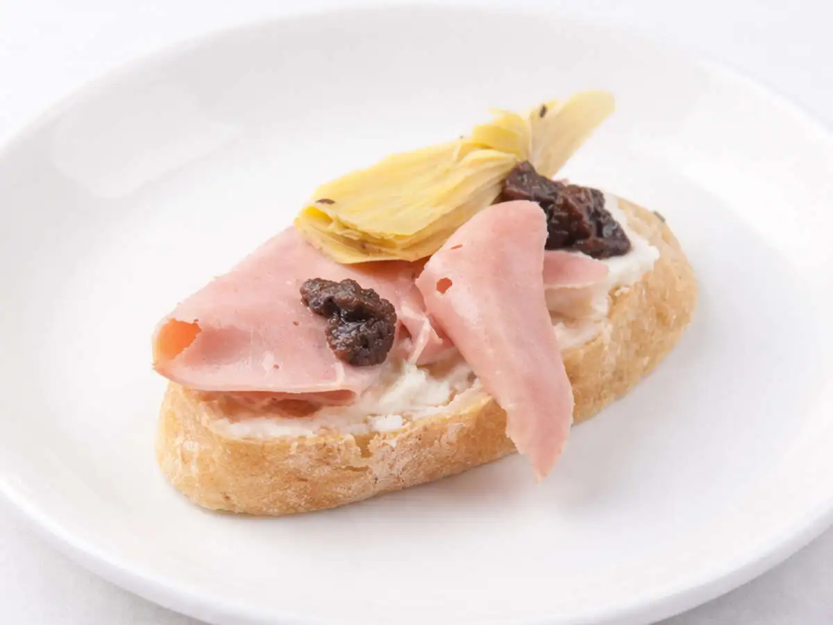 Мортаделла-артишок-трюфель