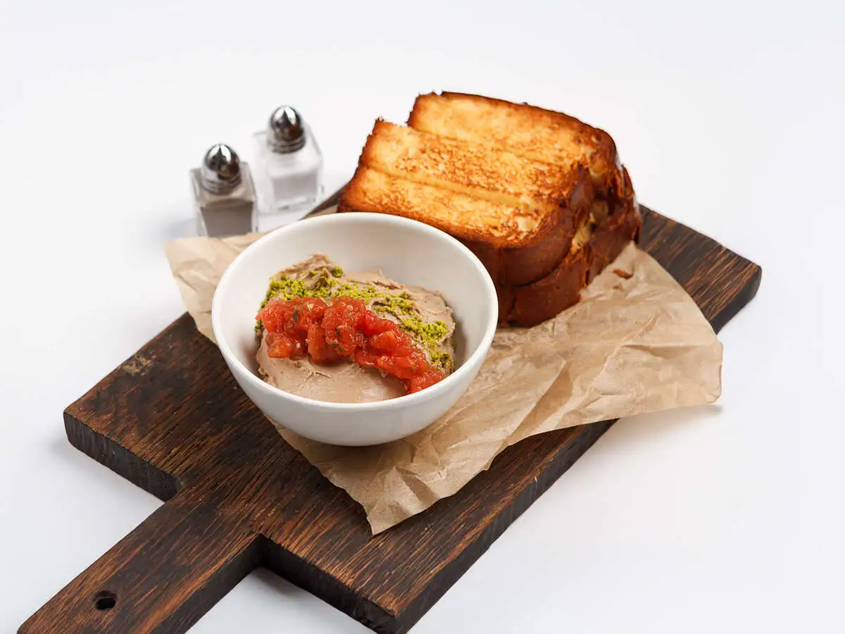 Лёгкий куриный паштет