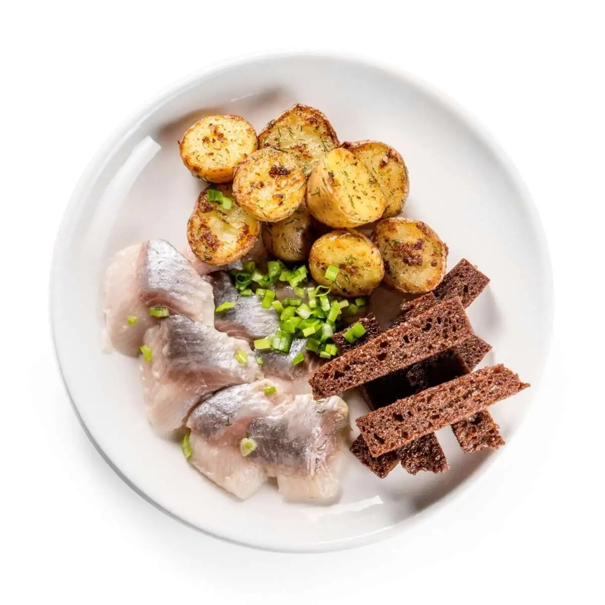 Сельдь с картофелем