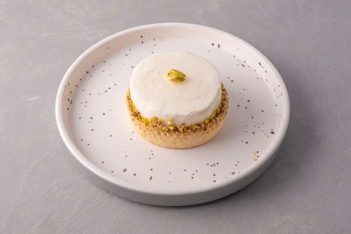 Тарт фисташка-малина