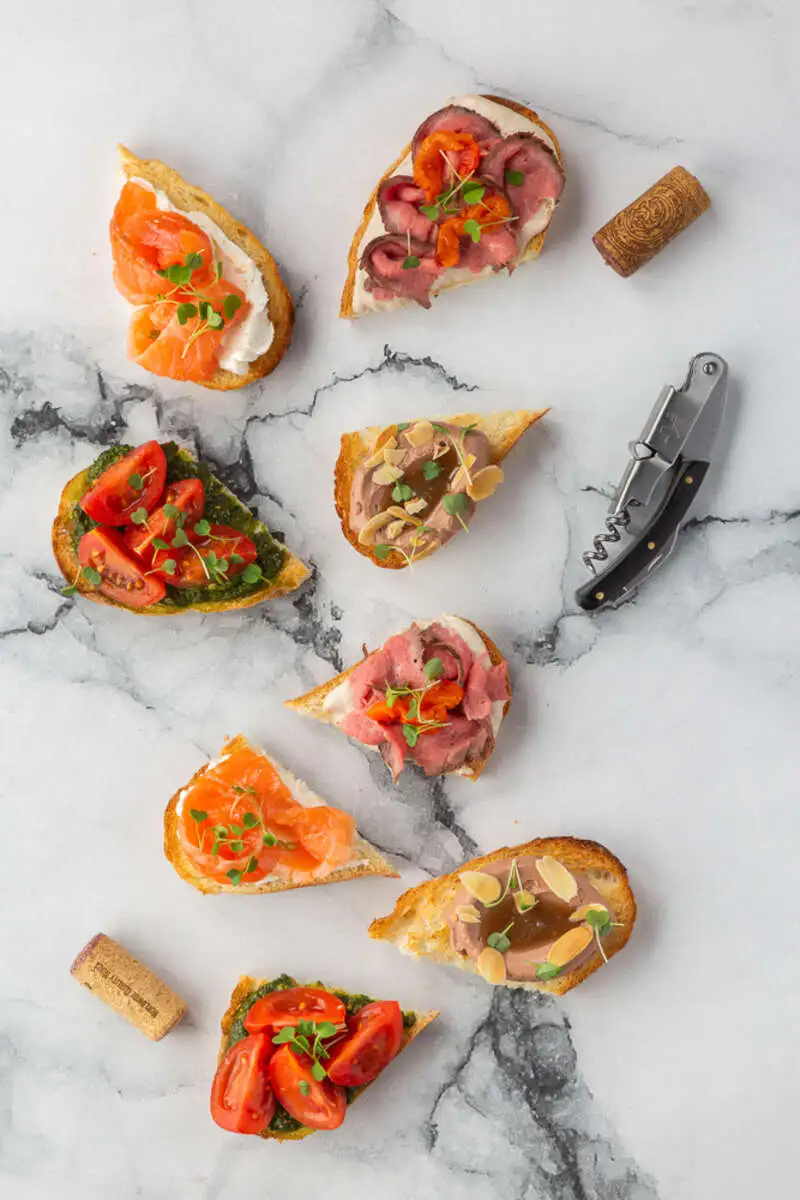 Ассорти брускетт