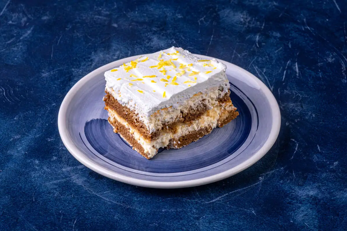 Лимонный тирамису