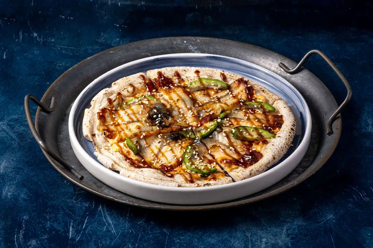 Лепешка с угрем