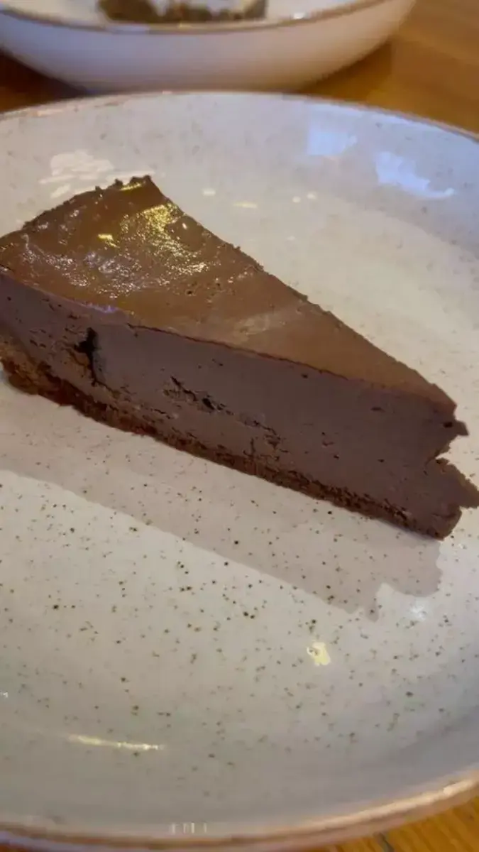 Чизкейк шоколадный