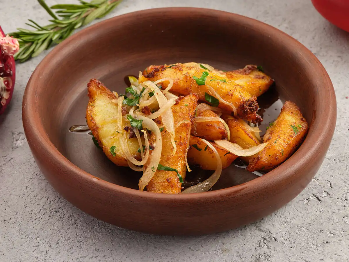 Картофель жаренный