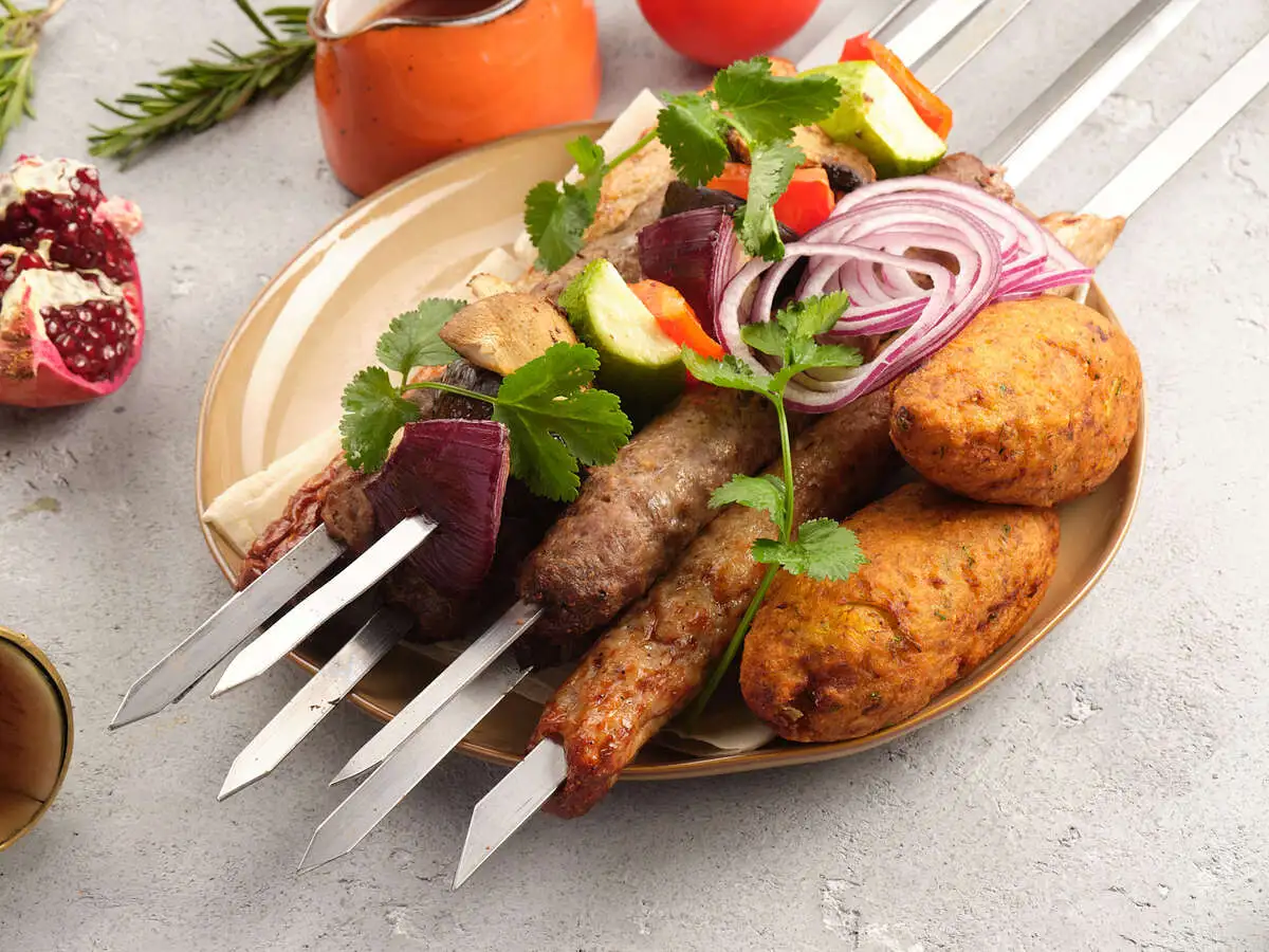 Ассорти из Люля-Кебаб