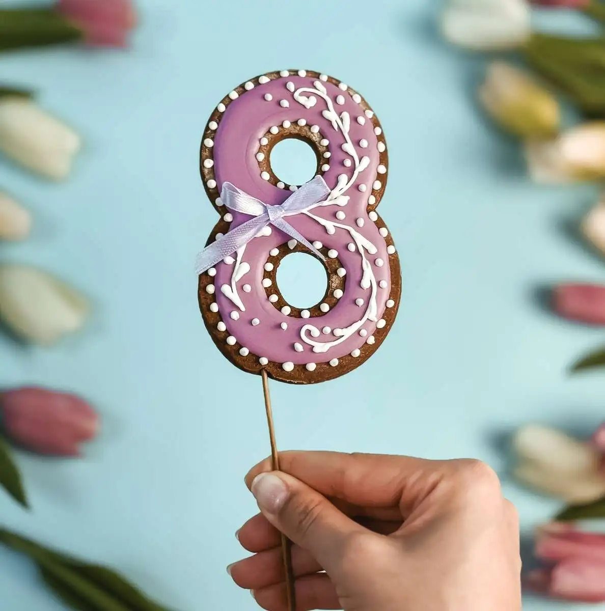 Медовый пряник "8" 