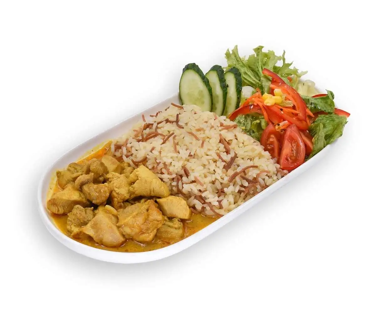 Комбо с курицей карри 