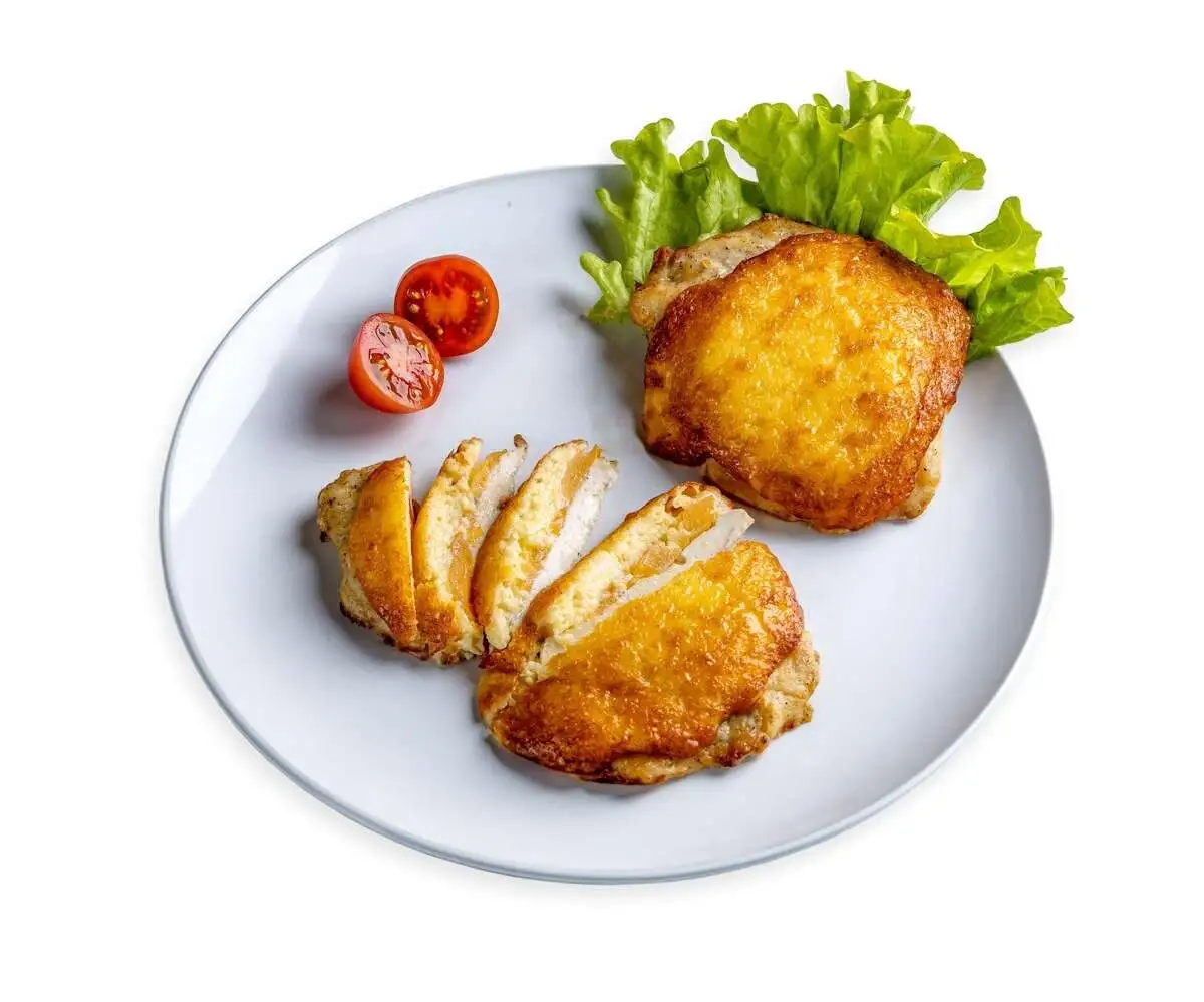 Курица по-французски с ананасом