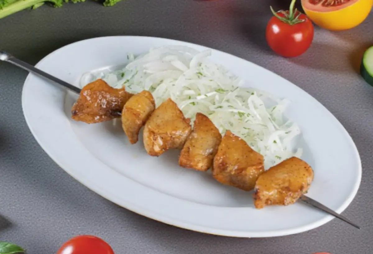 Шашлык из бараньего курдюка