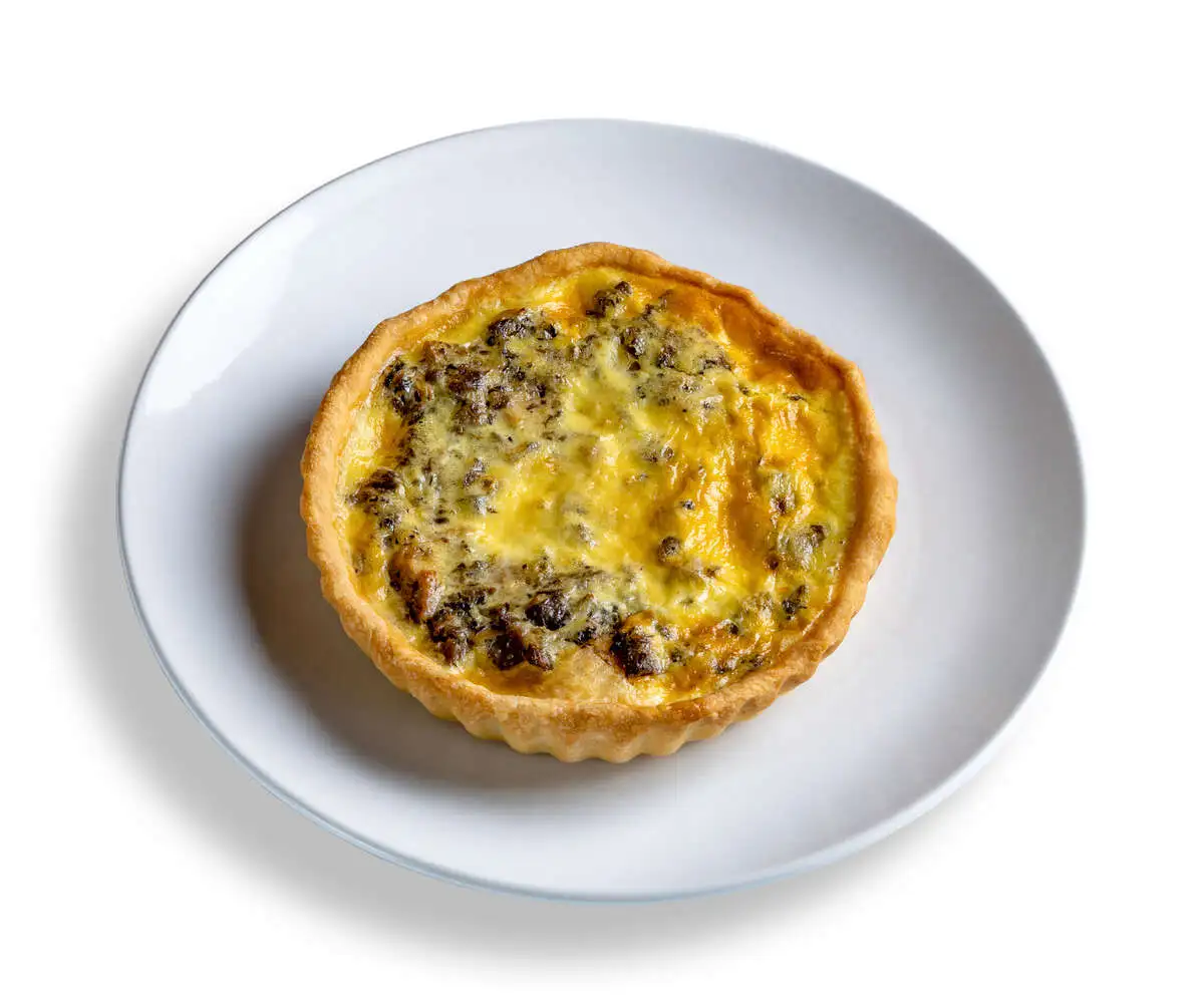 Кишлорен с курицей и грибами мини 