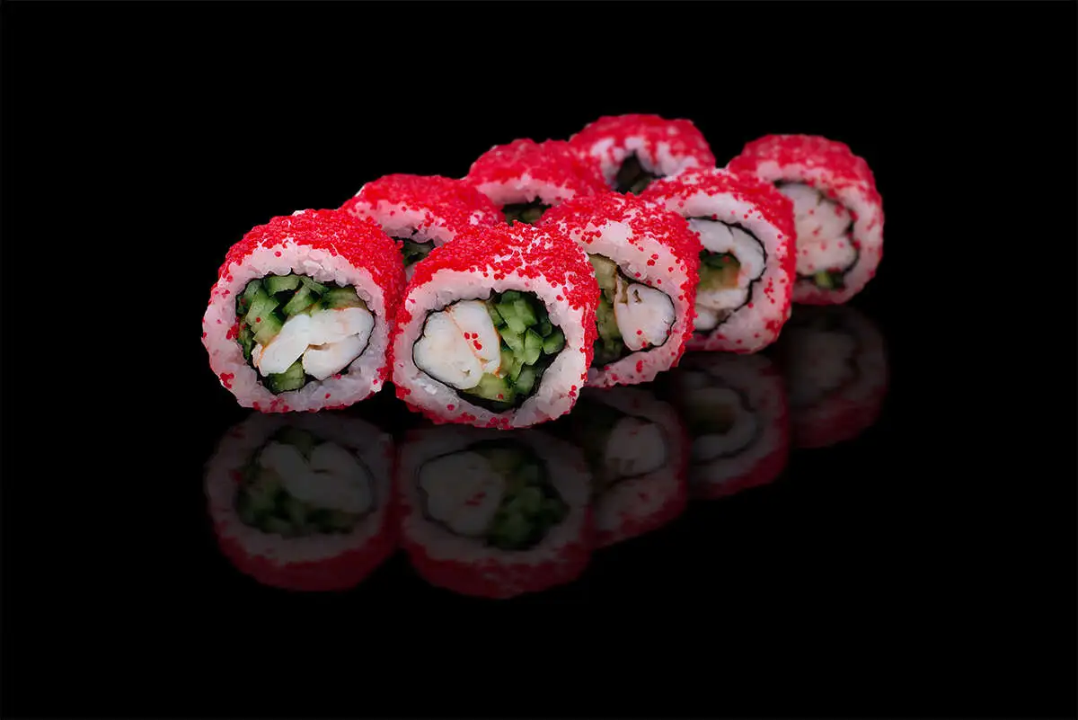 Калифорния с креветкой ролл стандарт