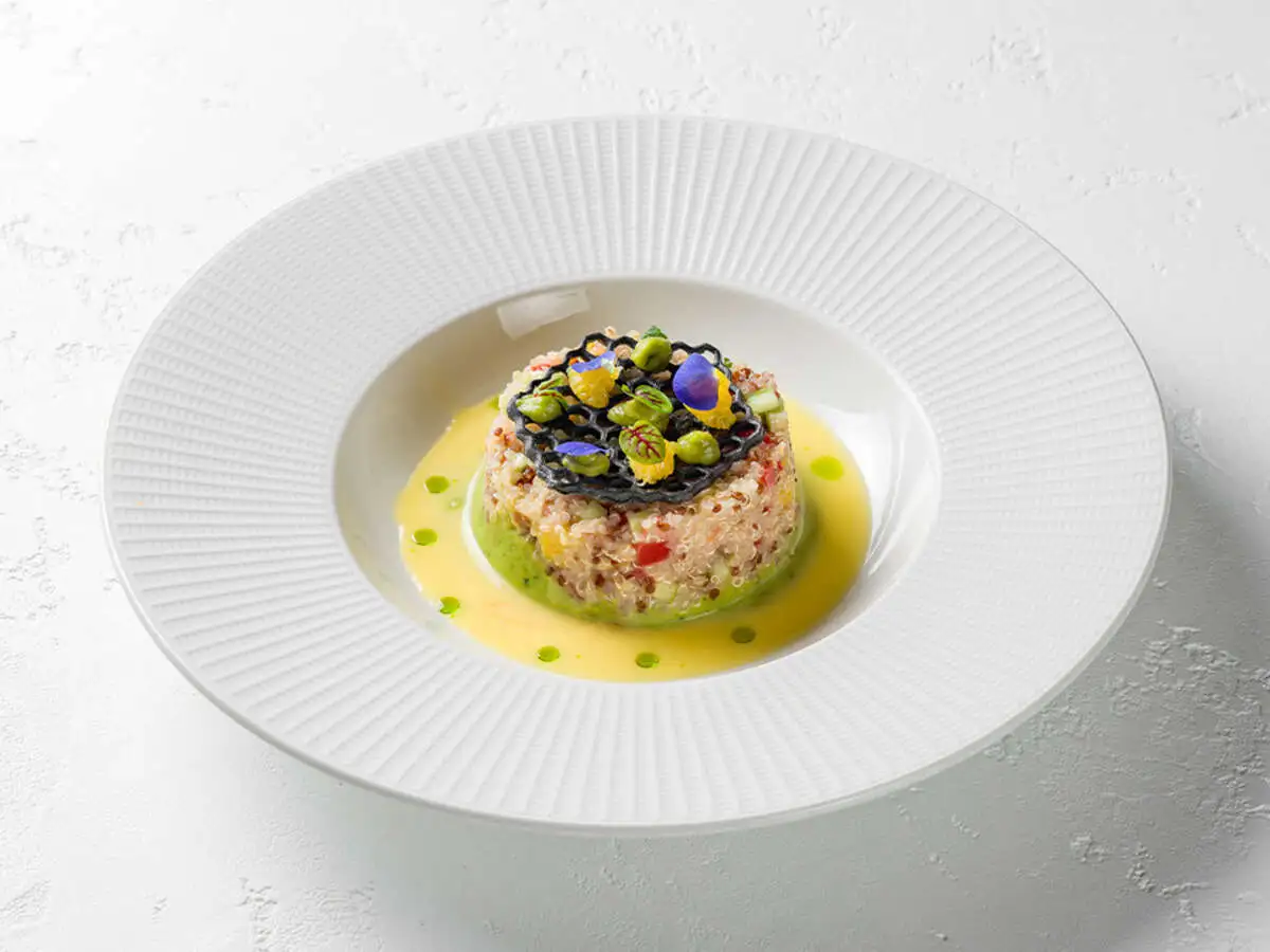 Салат с киноа