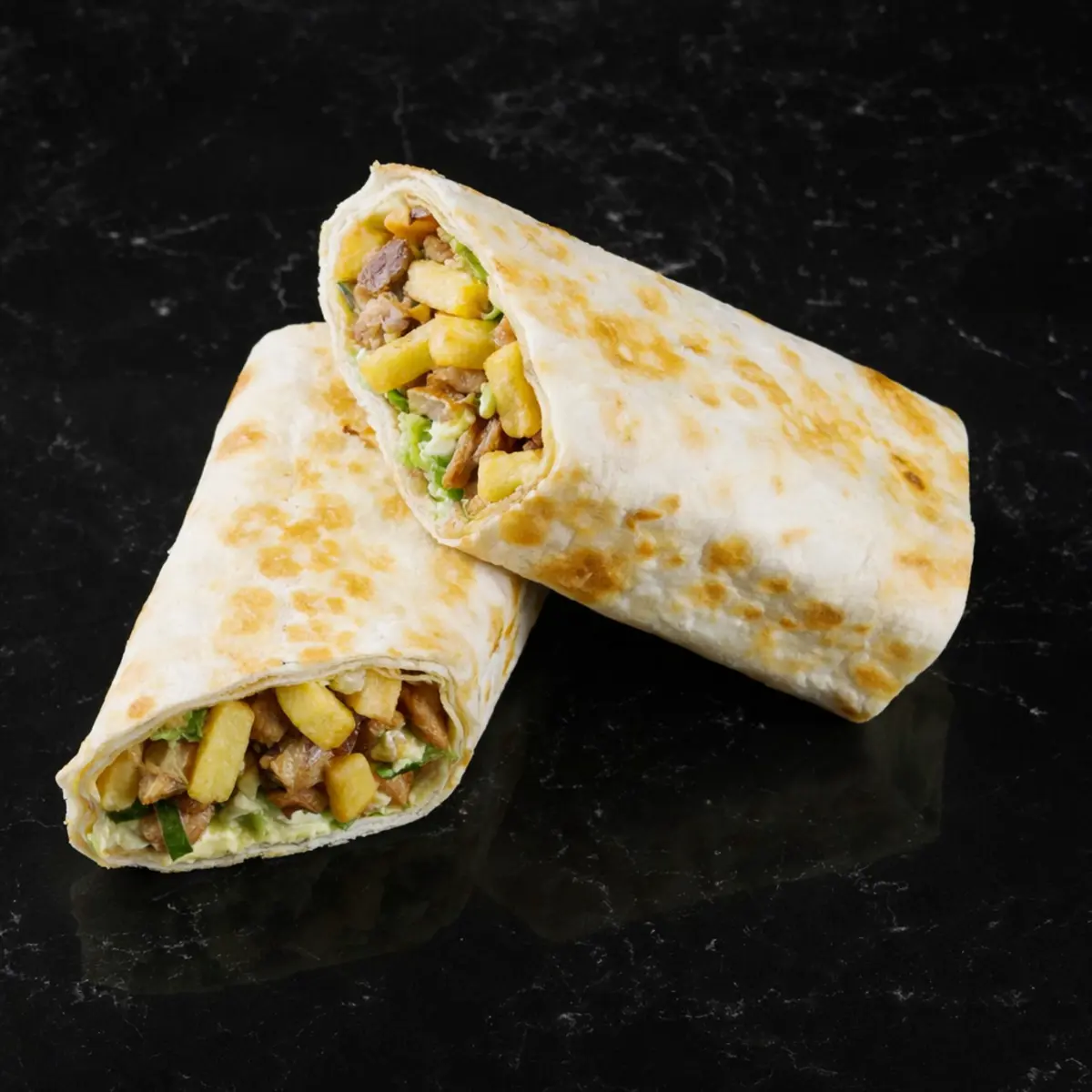 Шаурма с фри