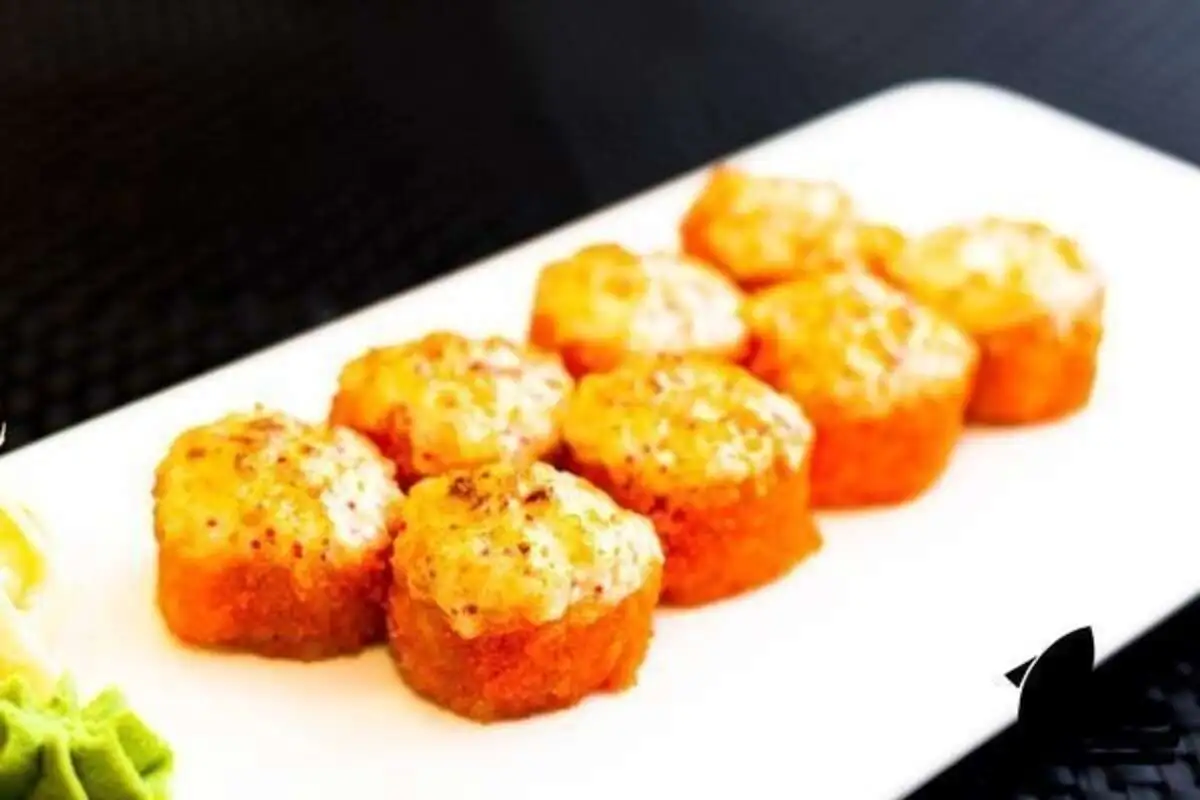  Запеченный с креветкой