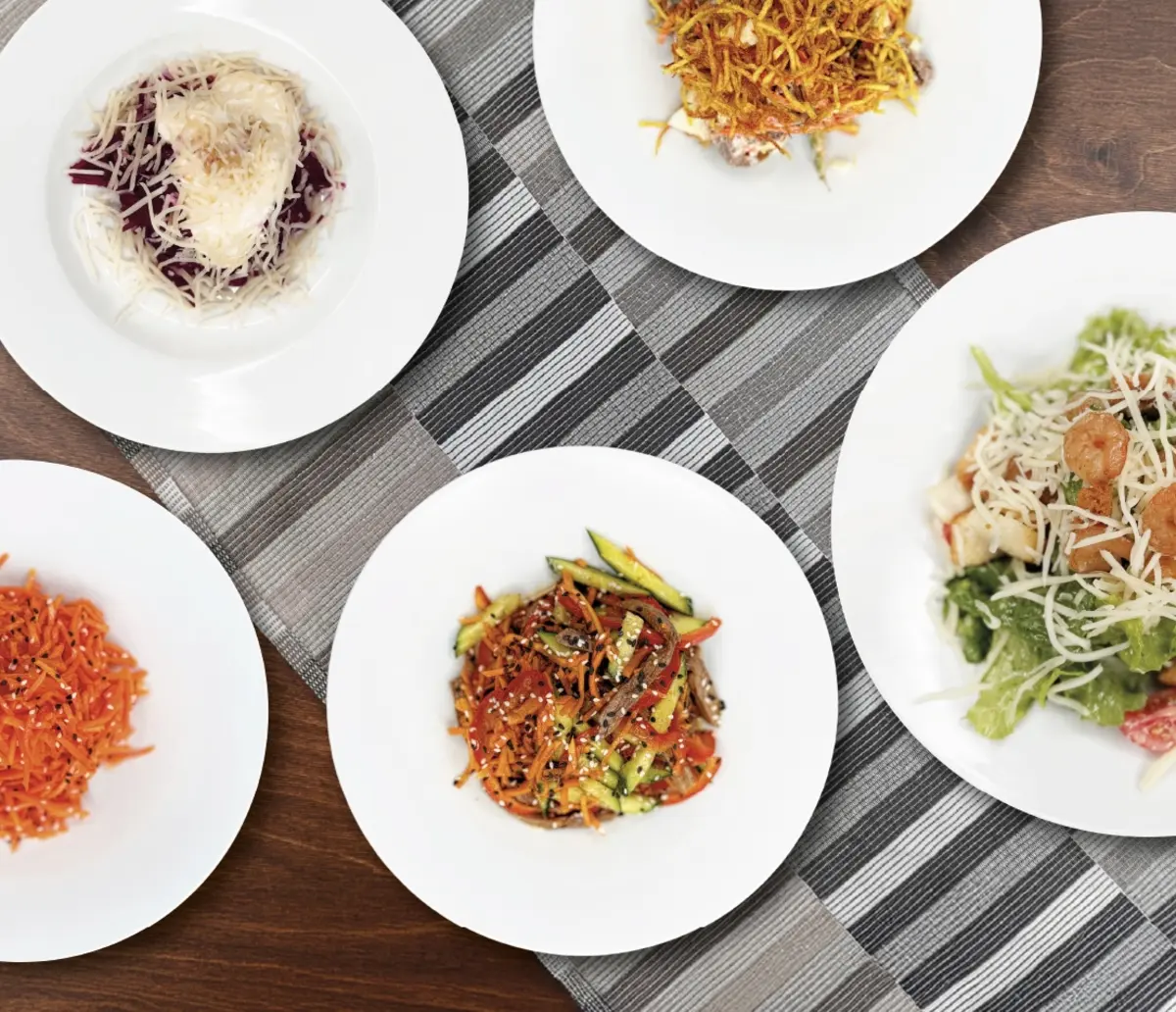 Д - Набор из 5 салатов