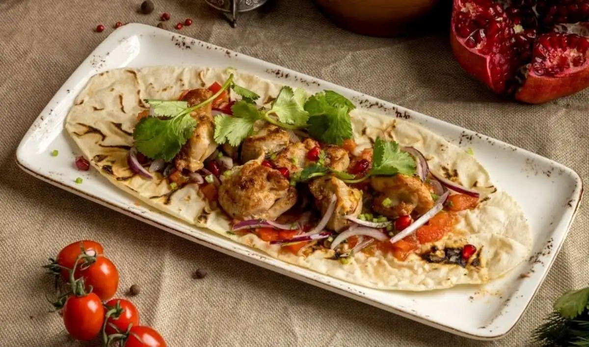 Шашлык из бедра цыпленка без кости