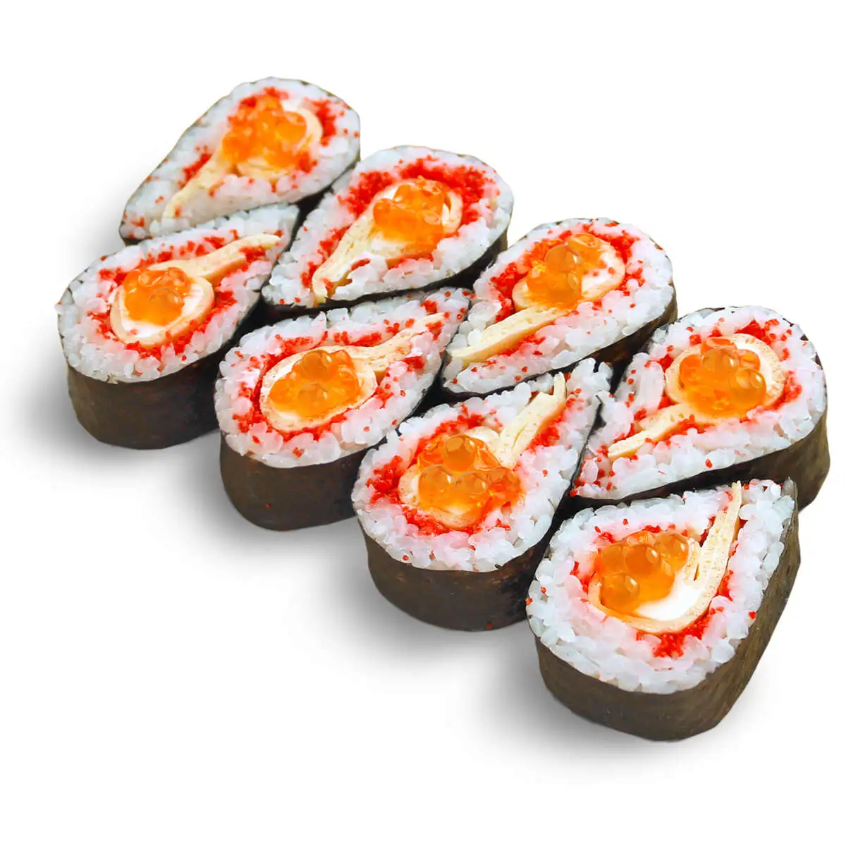 Ролл блинный с икрой