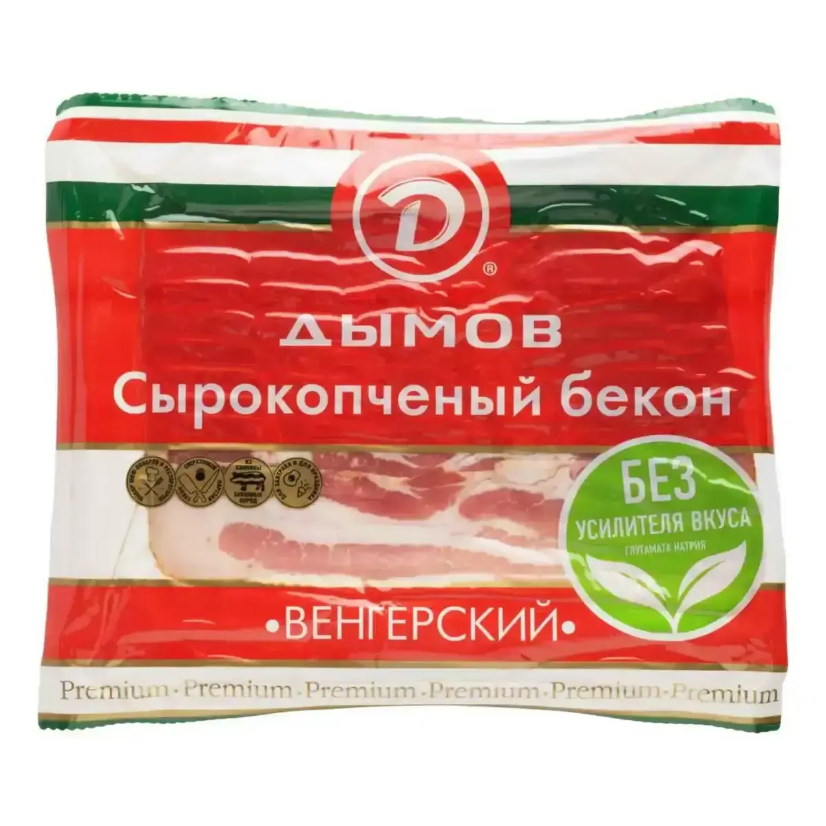 Бекон Дымов с/к Нарезка 150гр