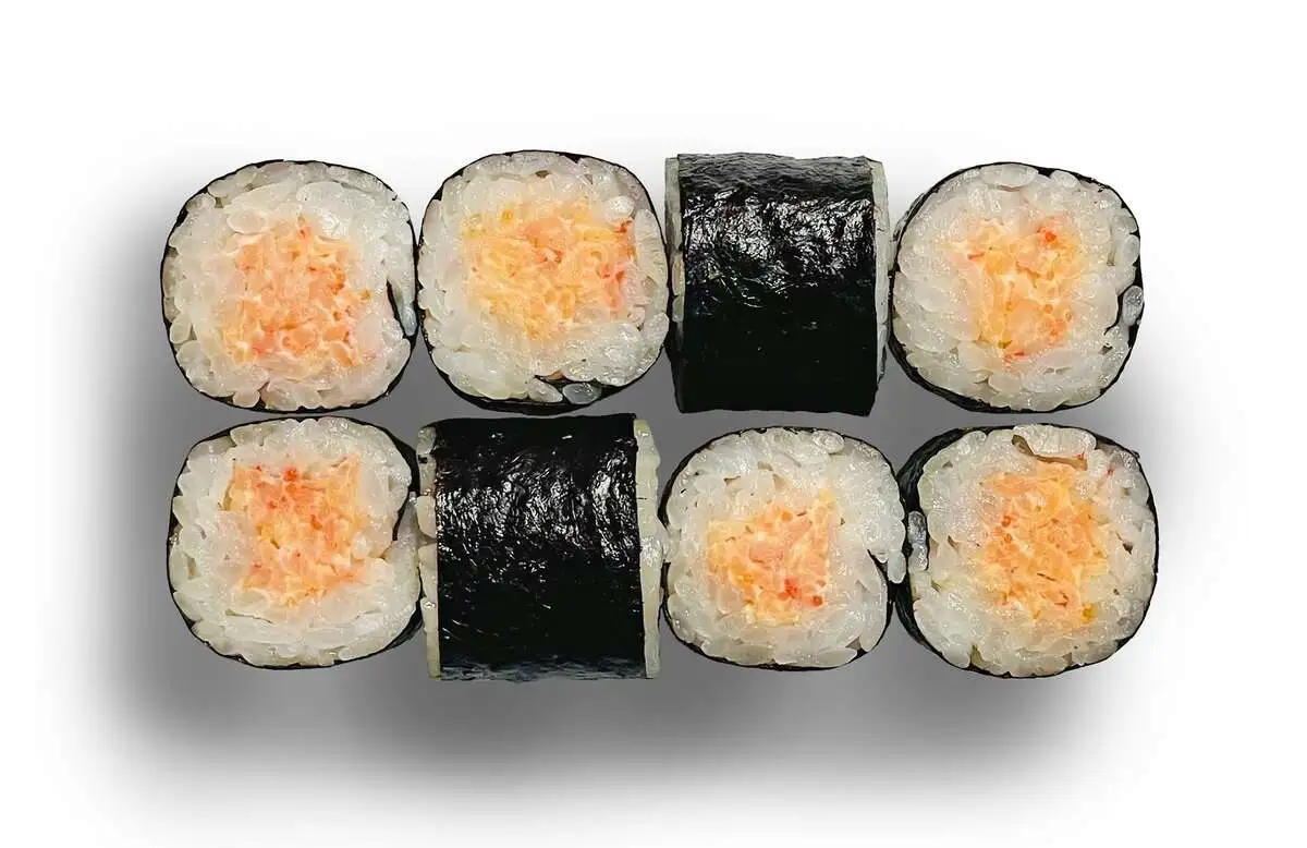 Маки со снежным крабом