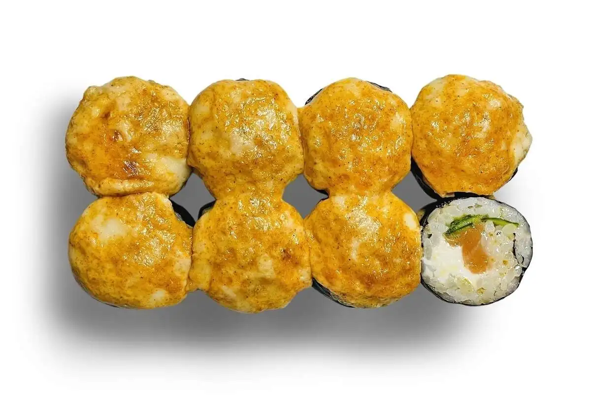 Запечённый с лососем