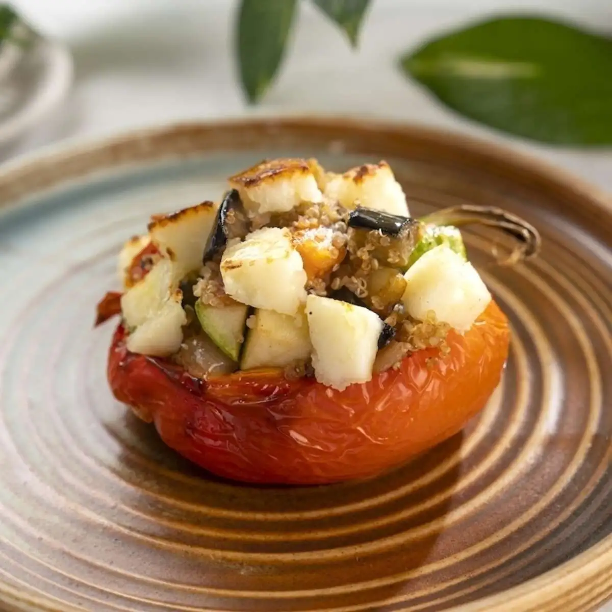 Перец фаршированный киноа