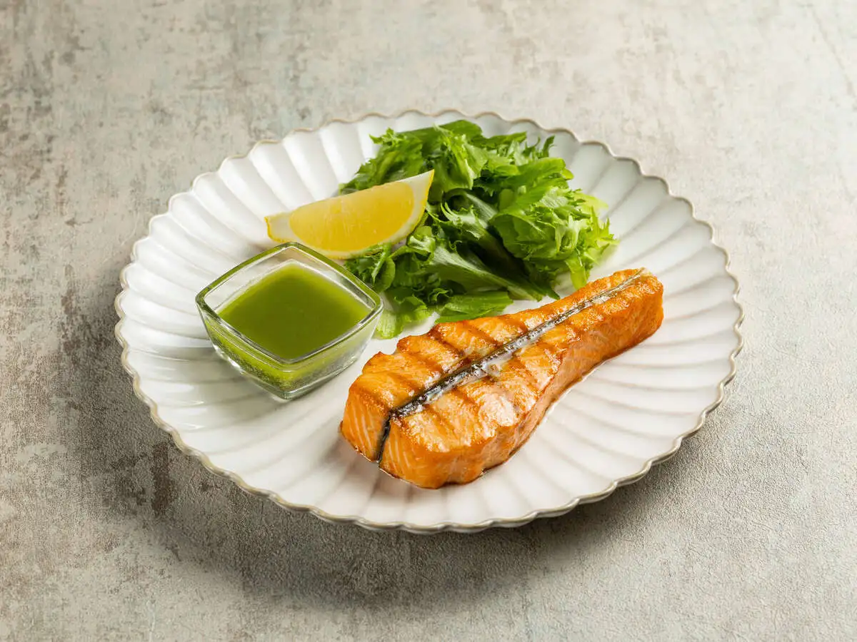 Стейк из лосося 