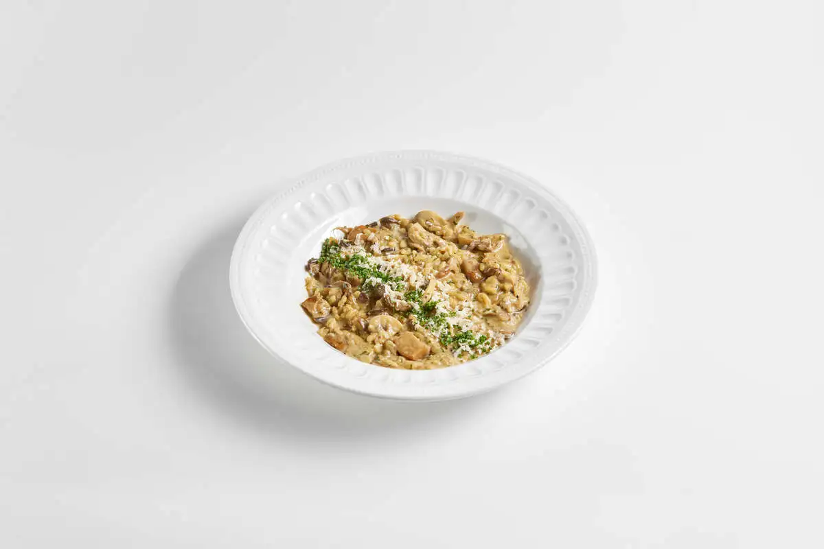 Ризотто с лесными грибами