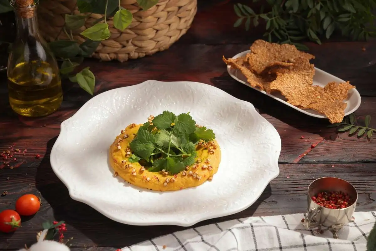 Хумус из нута и батата