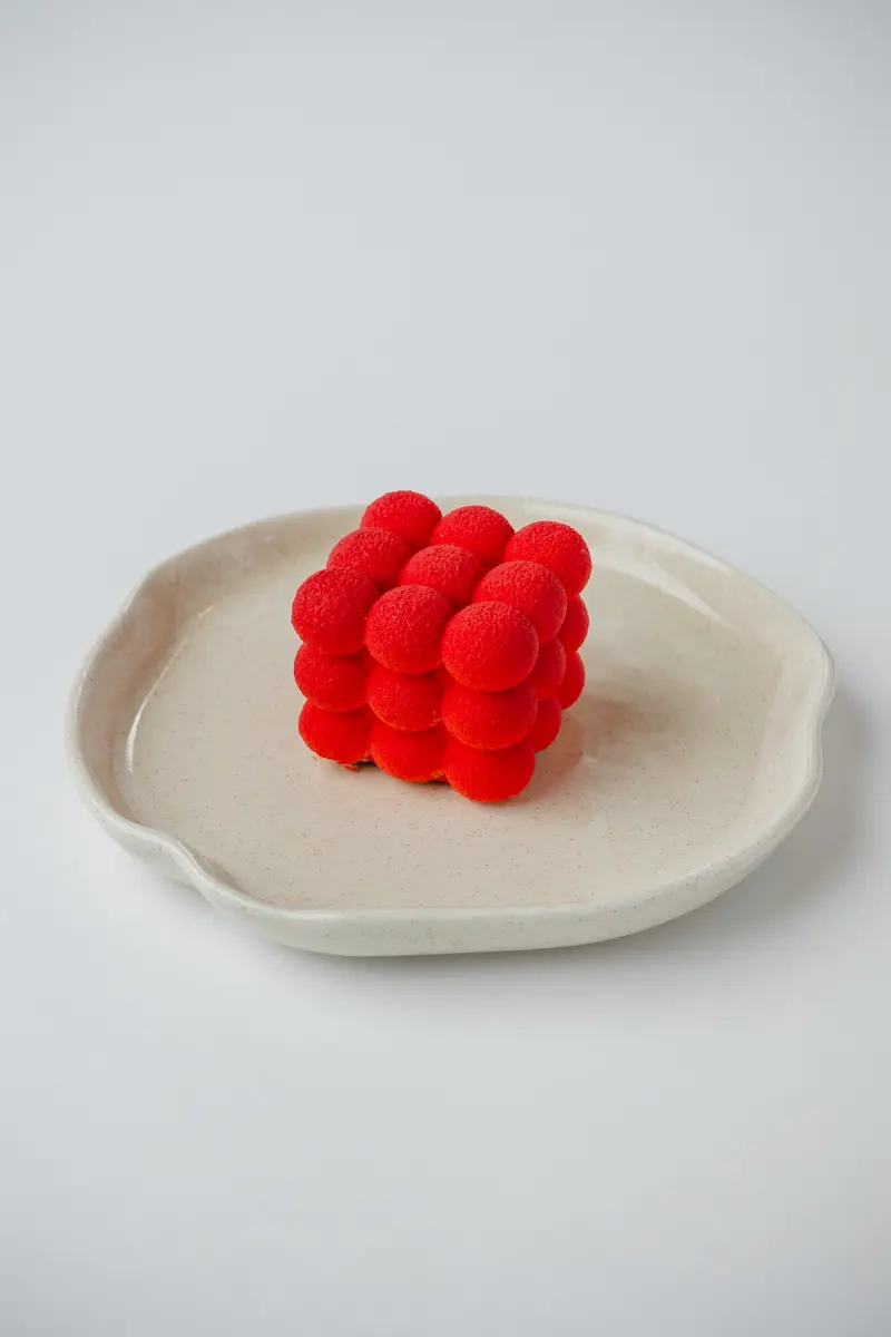 Десерт клубника - лайм и базилик Ники