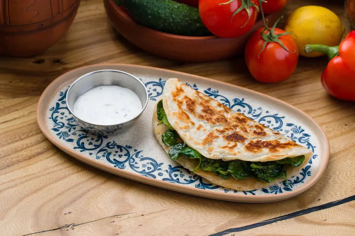 Роти со шпинатом