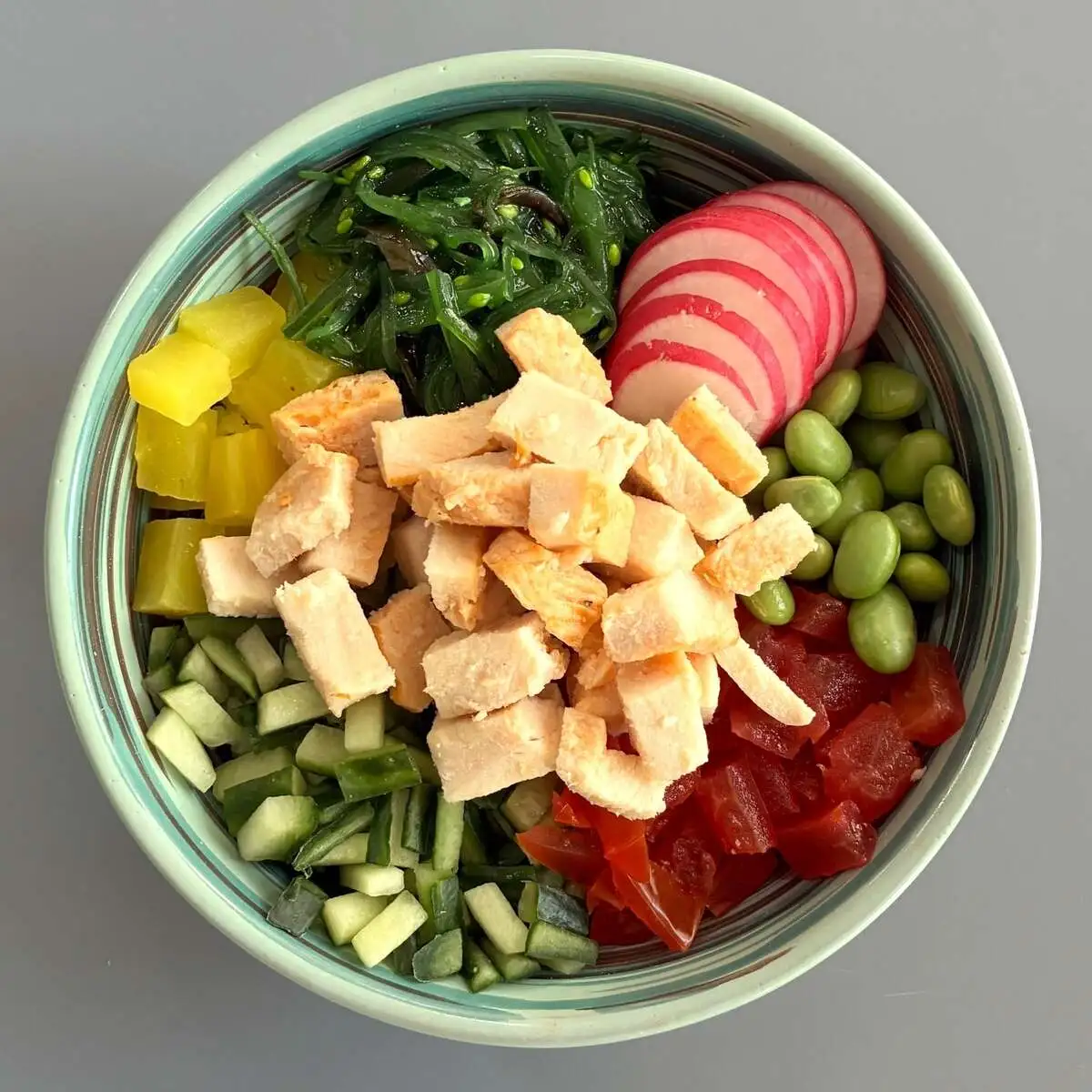 Поке с курицей