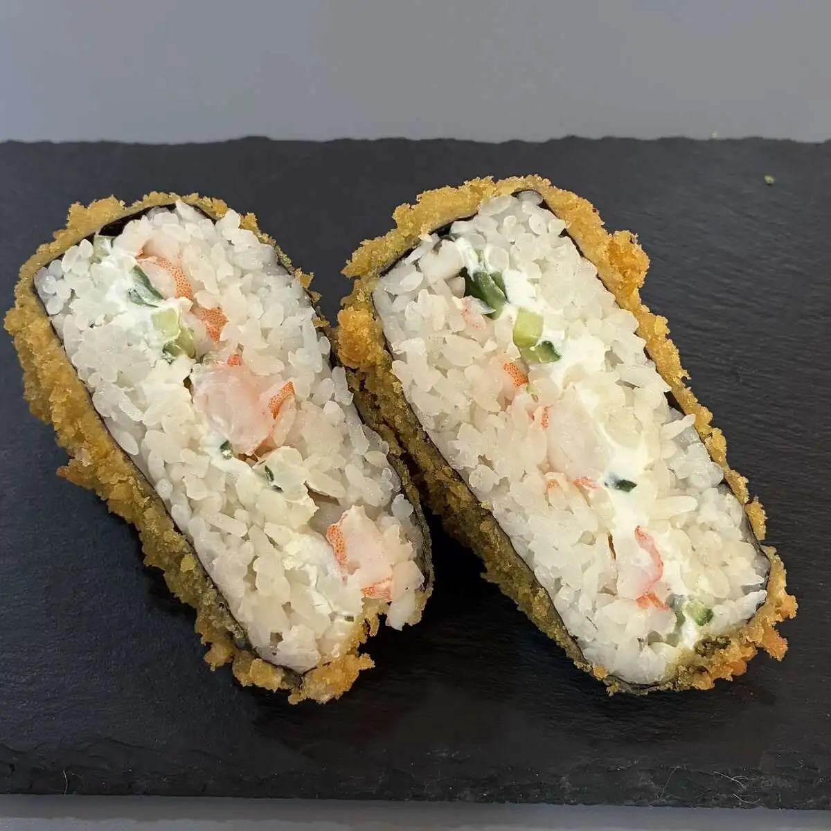 Онигири темпура с креветкой