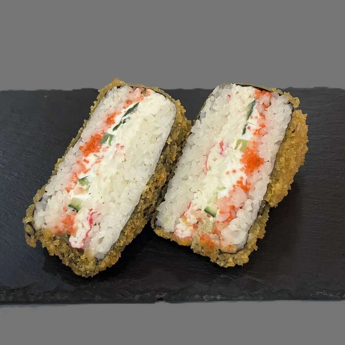 Онигири темпура с крабом