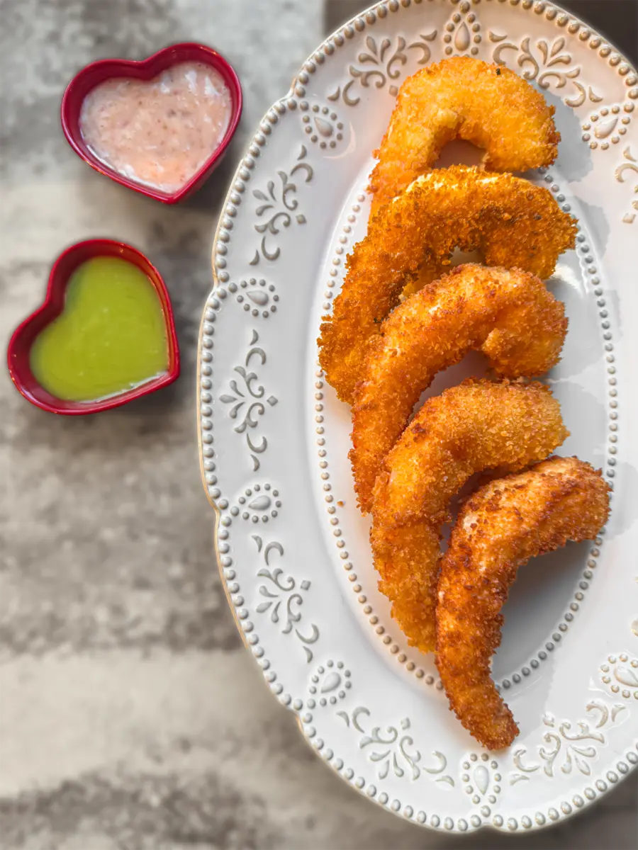 Креветки в панировке