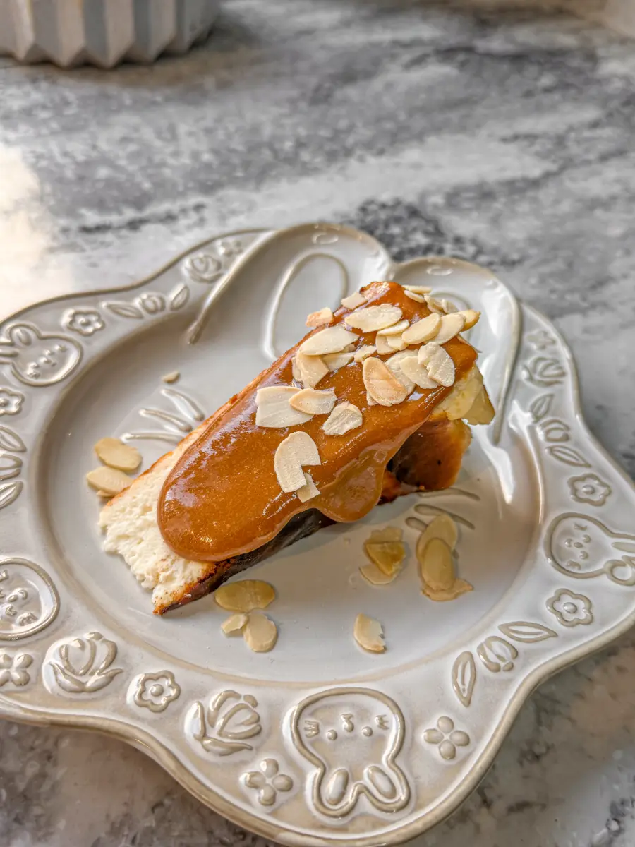 Сан Себастьян с карамелью