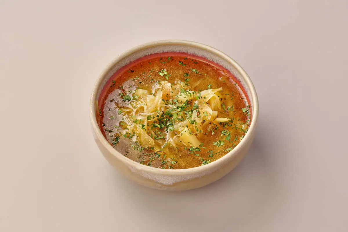 Щи с квашенной капустой